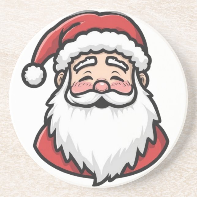 Christmas Santa Coaster (Front)