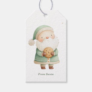 Christmas Santa Custom Gift Tags