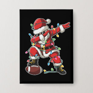 Christmas Santa Dabbing Footballer Xmas Football 