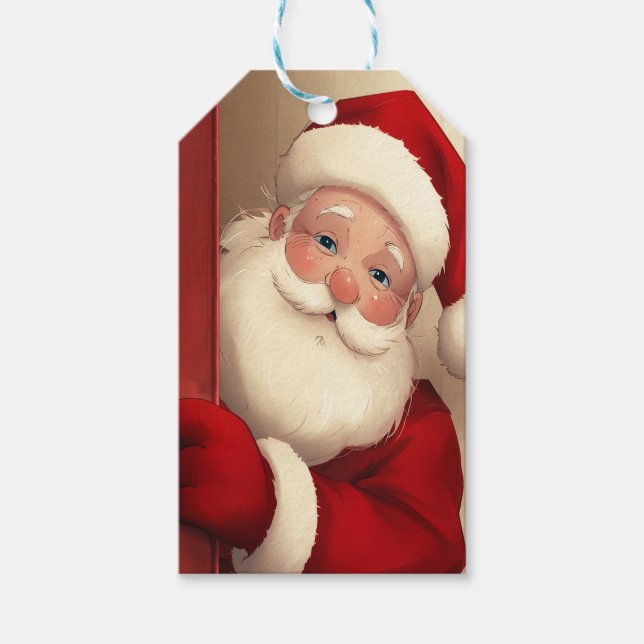 Christmas santa gift tags (Front)