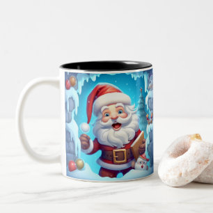 Christmas Santa Gnome 3D Mugs Merry Christmas Mug