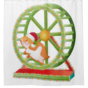 christmas santa hamster