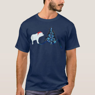 Christmas Santa Hat Bear apparel T-Shirt