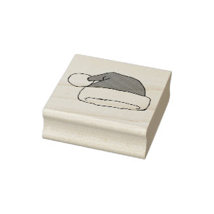 Christmas Santa Hat Drawing Christmas Hat Drawing  Rubber Stamp