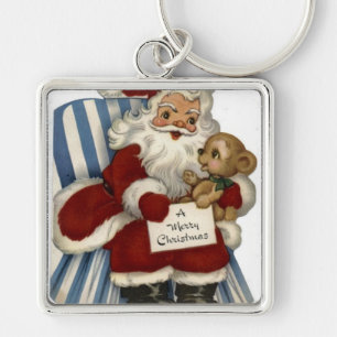 Christmas Santa Holiday Toy Peace Destiny Keychain