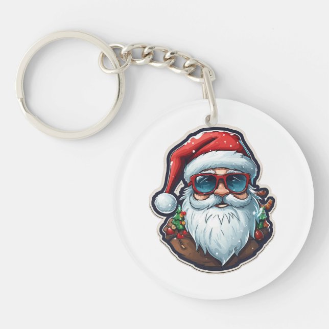 Christmas Santa Keychain (Front)
