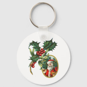 Christmas Santa Keychain