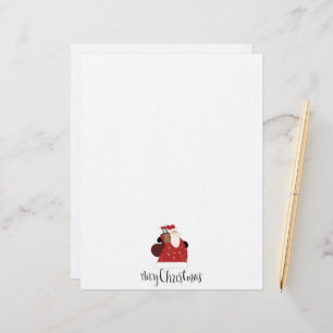 Christmas Santa Letterhead