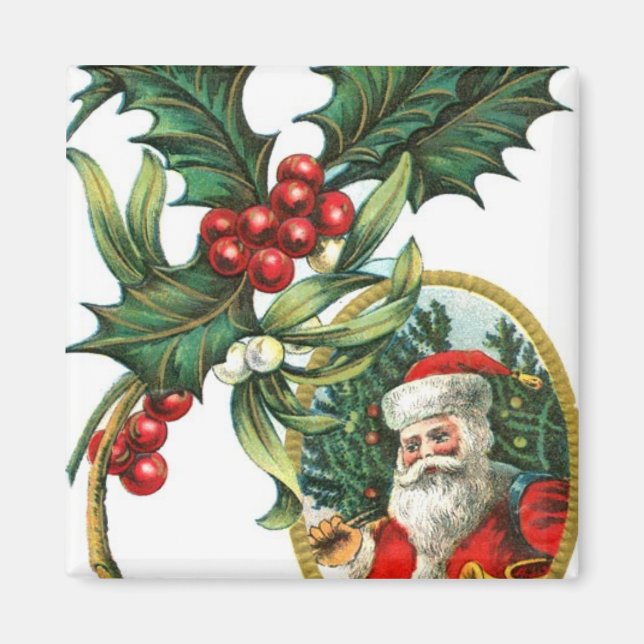 Christmas Santa Magnet (Front)