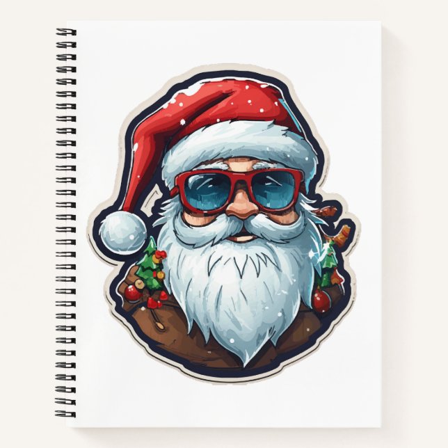 Christmas Santa Notebook (Front)