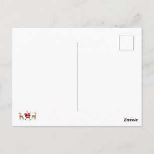Christmas Santa Postcard