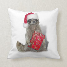 Christmas Santa Raccoon Bandit