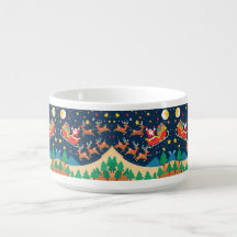 Christmas Santa Reindeer Coming To Town