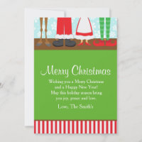 Christmas Santa Reindeer Feet