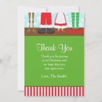 Christmas Santa Reindeer Feet