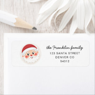 Christmas Santa Return Address