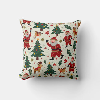 Christmas Santa Rudolph Cushion