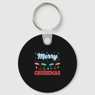 Christmas Santa Says 67 Six Seven Meme Funny Merry Keychain