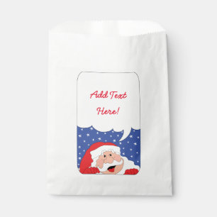 Christmas SANTA SAYS Personalize Favour Bag