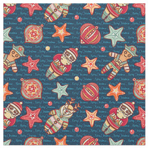 Christmas Santa Stars & more Fabric