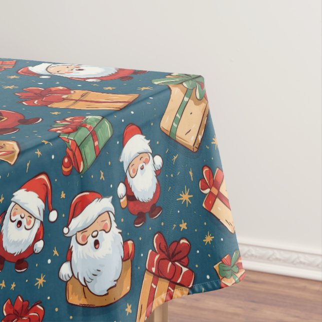 Christmas Santa Tablecloth (In Situ)