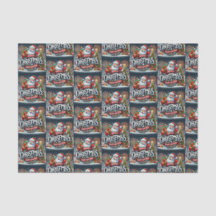 Christmas Santa Tissue Paper