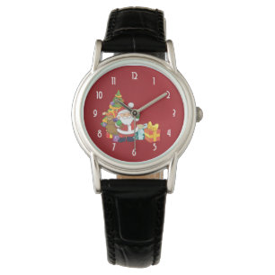 Christmas Santa with a Sack of Gifts Watch