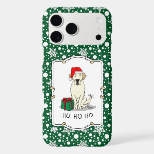 Christmas Santa Yellow Labrador Retriever Cute