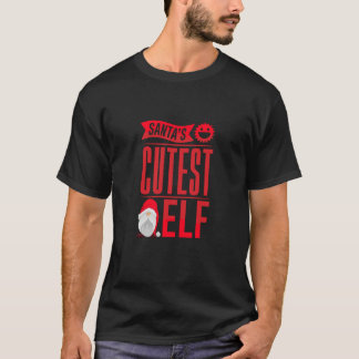 Christmas Santa's Cutest Elf T-Shirt