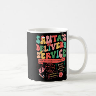 Christmas Santa's Delivery Service L&amp;d Labor D Coffee Mug