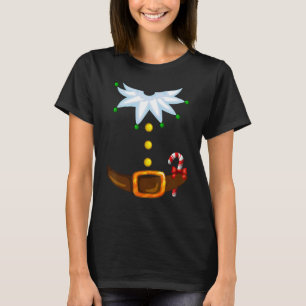 Christmas Santa's Elf Costume Family T-Shirt