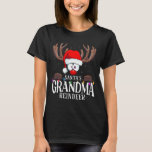 Christmas Santa's Grandma Reindeer Matching X-mas  T-Shirt<br><div class="desc">Christmas Santa's Grandma Reindeer Matching X-mas</div>
