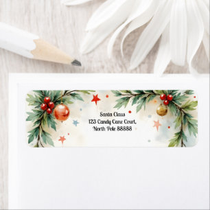 Christmas Santa's Return Address