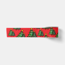 Christmas Satin Red Ribbon