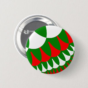 Christmas Scales 2 Inch Round Button