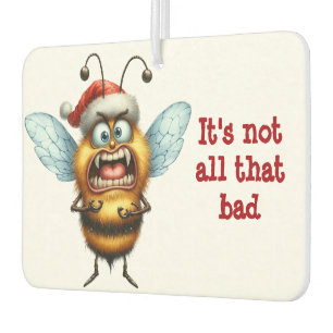 Christmas Scary Honeybee Air Freshener