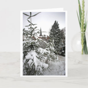 Christmas Scene Holiday Card