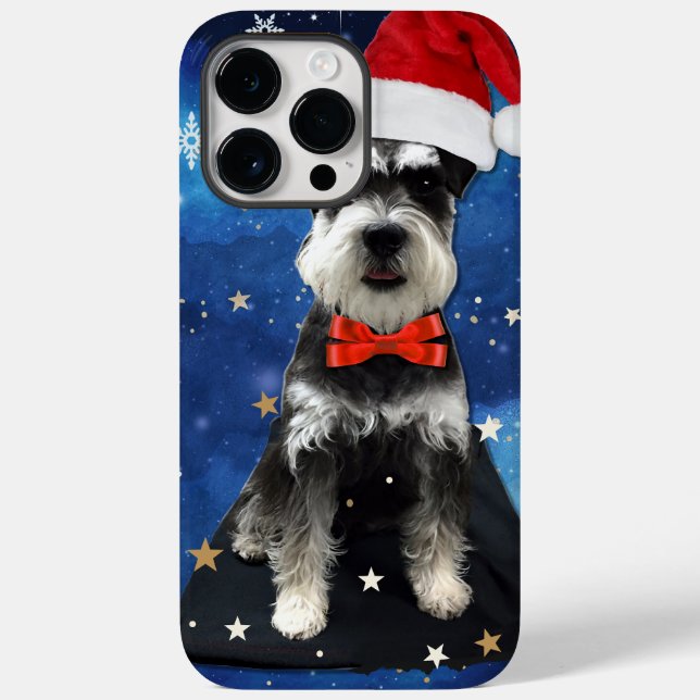 Christmas Schnauzer Case-Mate iPhone Case (Back)
