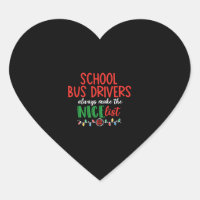 Christmas school bus driver, schoolbus