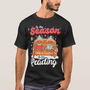 Christmas School Teacher Retro Librarian Groovy Xm T-Shirt