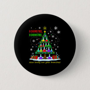 Christmas Science Teacher 67 Meme Santa Oh Chemist 2 Inch Round Button