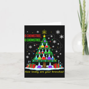 Christmas Science Teacher 67 Meme Santa Oh Chemist Card