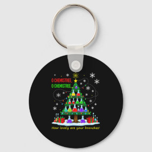 Christmas Science Teacher 67 Meme Santa Oh Chemist Keychain
