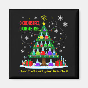 Christmas Science Teacher 67 Meme Santa Oh Chemist Magnet