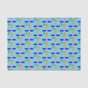 Christmas Sea Creatures Tissue Paper