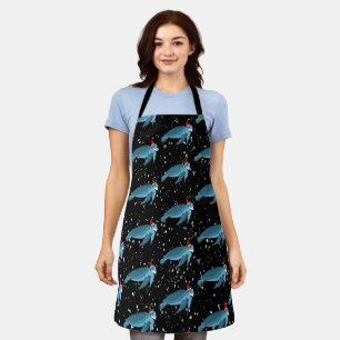 Christmas Sea Turtle  Apron