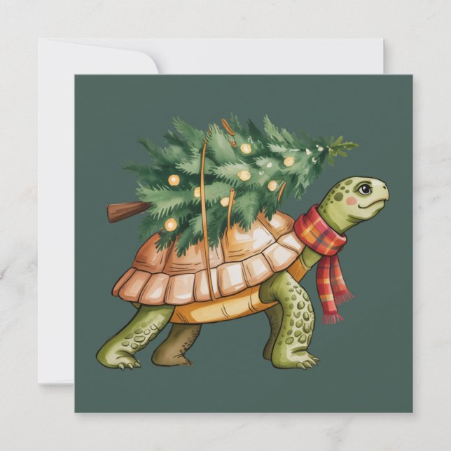 Christmas Sea Turtle Lover Gift Xmas Tree Holiday (Front)
