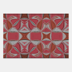 Christmas Seamless Designs Wrapping Paper Sheet