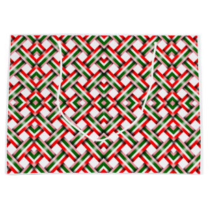 christmas seamless pattern background large gift bag
