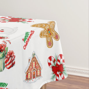 Christmas Seamless Pattern Tablecloth